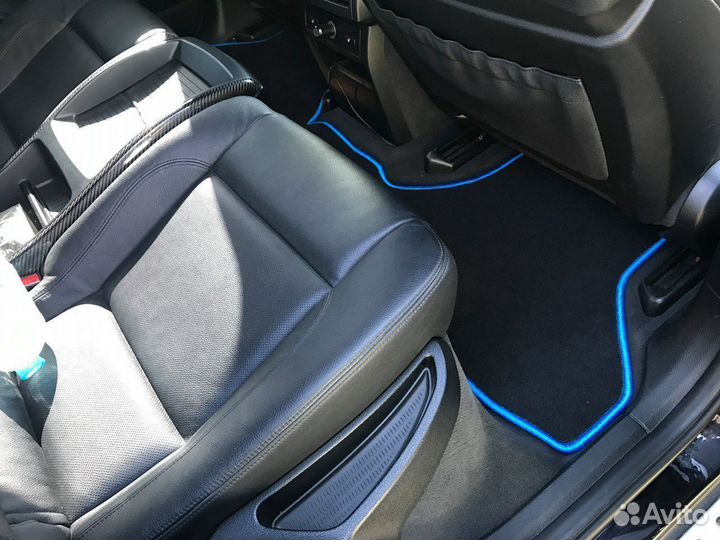 Коврики BMW X6 E71 F16 G06 ворсовые велюровые