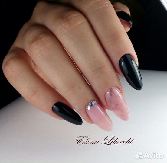 Маникюр, наращивание, укрепление ноготков, подолог