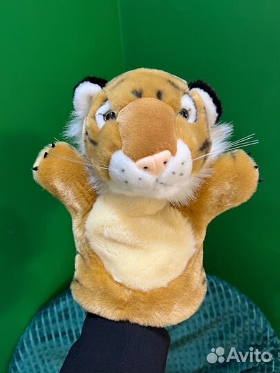 Мягкая игрушка перчатка тигр