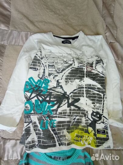 Вещи пакетом на мальчика 128