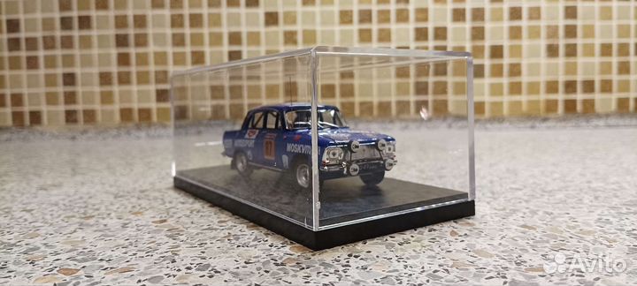 Модель автомобиля ZAZ, Moskvich, GAZ Rallye 1/43