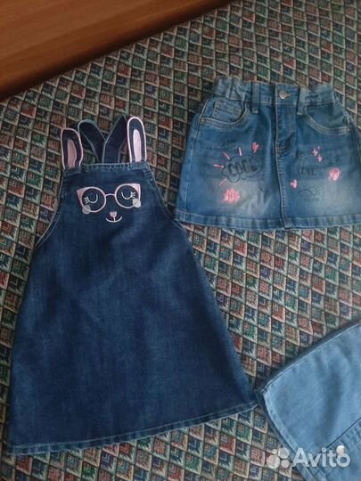 Вещи для девочки,110-116