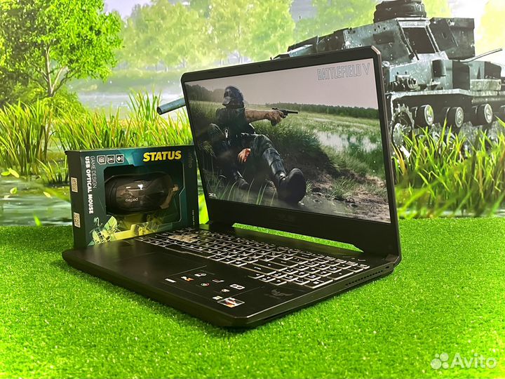 Топовый ноутбук для игр Asus / Гарантия / RTX