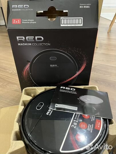 Робот пылесос red