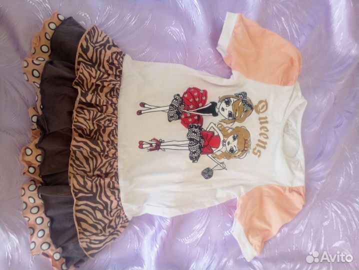 Платье для девочки 7-8лет