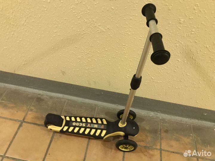 Самокат funny scoo детский трехколесный