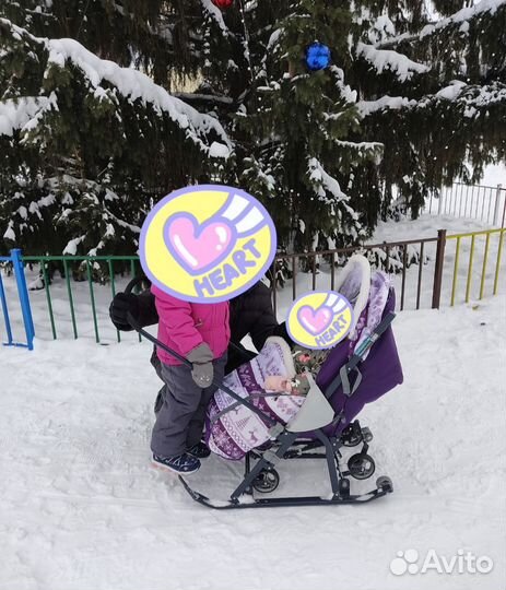 Коляска санки Ника