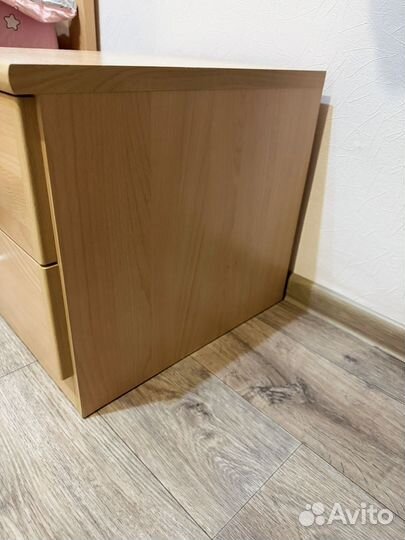 Тумба деревяная прикроватная б/у