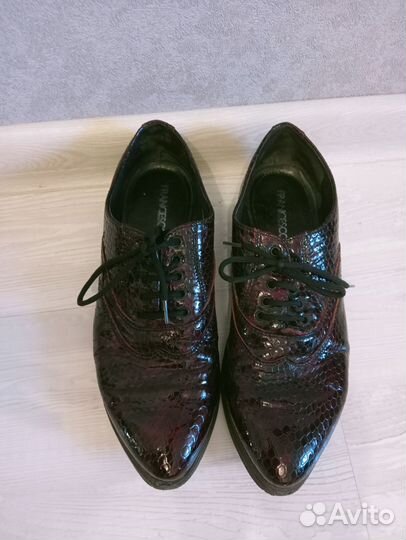 Полуботинки женские 38 натуральная кожа