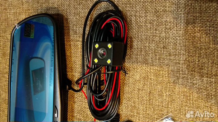 Зеркало регистратор с двумя камерами