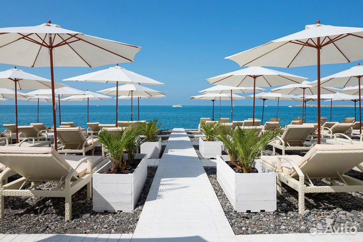 Большой пляжный зонт от производителя