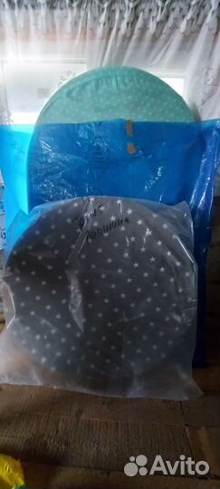 Матрас детский круглый и овальный