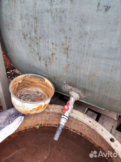 Бак для воды металлический