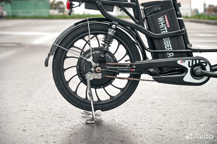 Электровелосипед white siberia camry 1500W ultra