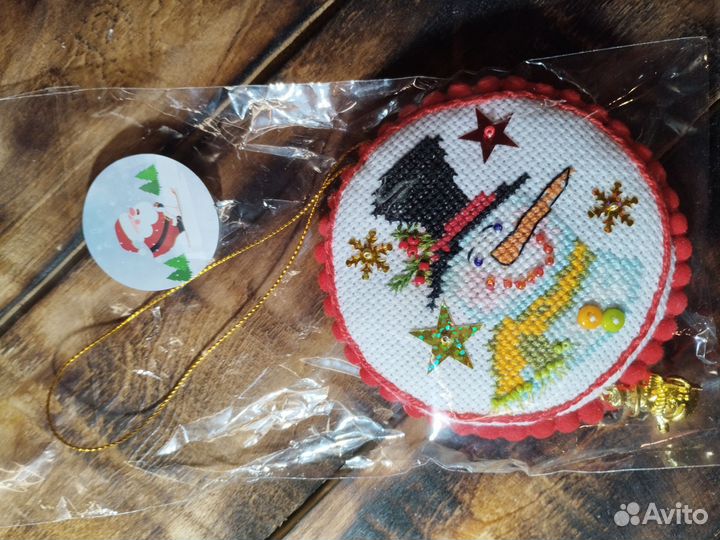 Игрушки елочные ручной работы