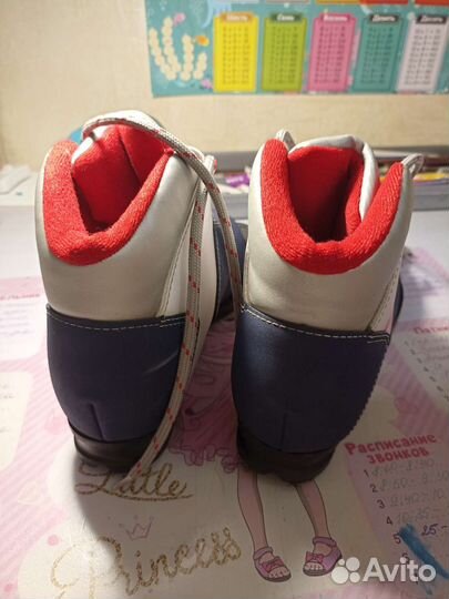 Лыжные ботинки детские 34