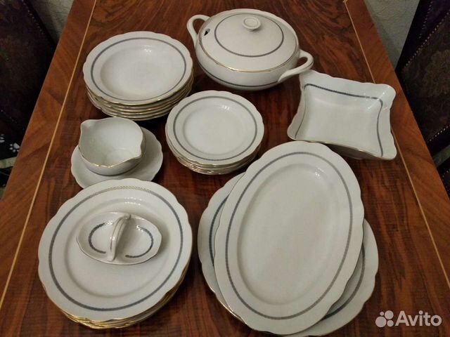 Сервиз столовый Чехословакия