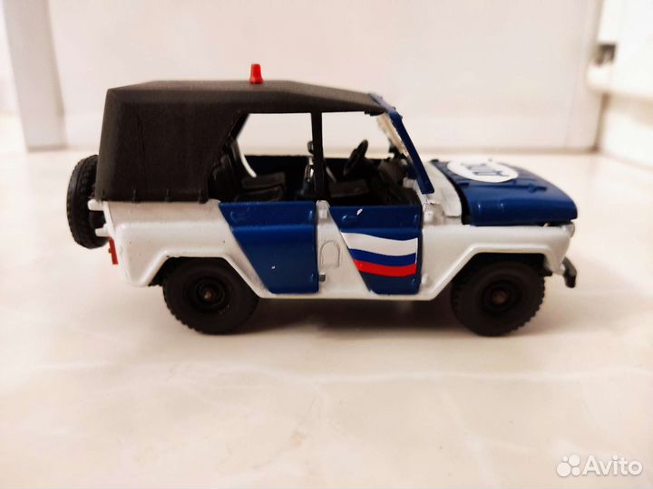 УАЗ дпс с коробкой