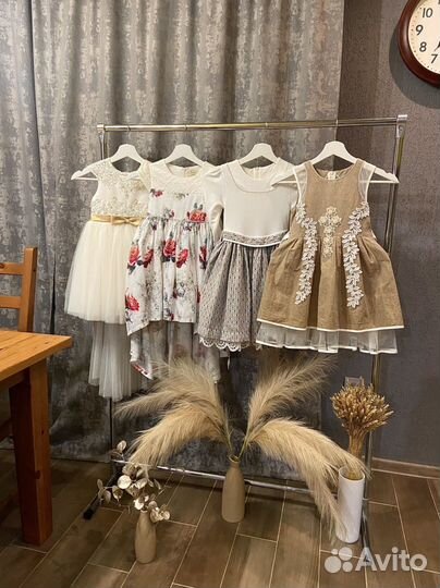 Платье для девочки 116-122-128