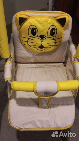 Детские качели напольные складные