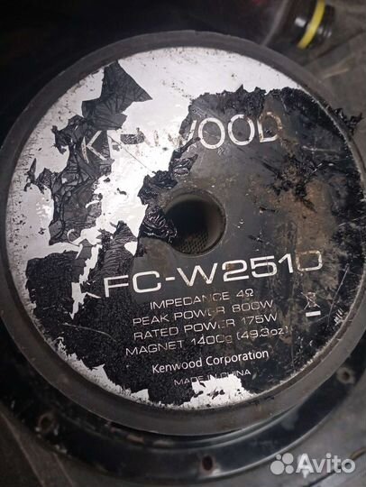 Колонки kenwood