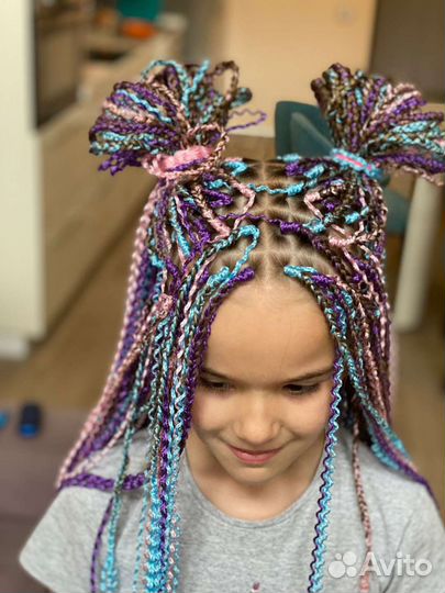 Афрокосах, зизи, сенегальские косы, расплетение