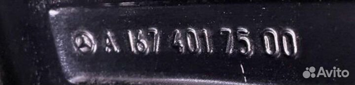 Оригинальные колеса на Mercedes GLS167,glsx167 r22