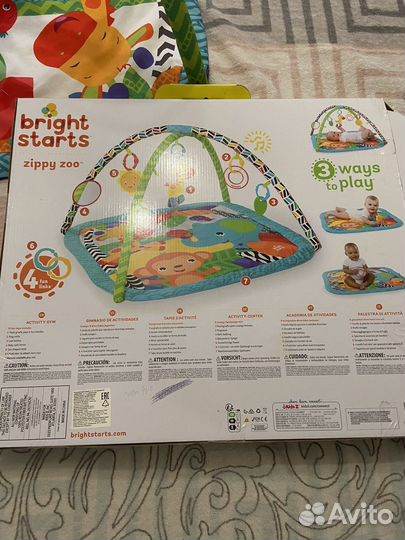 Развивающий коврик музыкальный