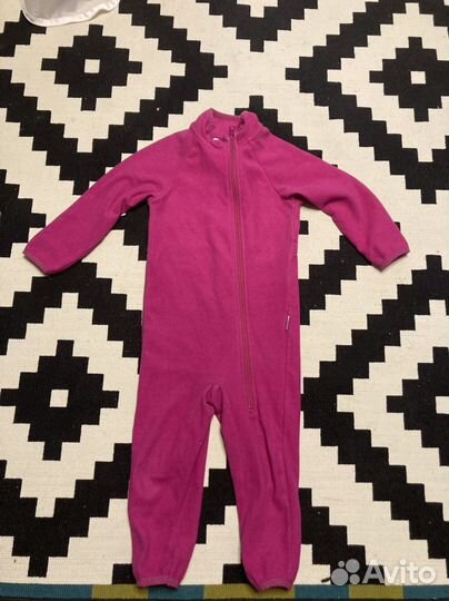 Комбинезон флисовый 92+6 lassie поддёва