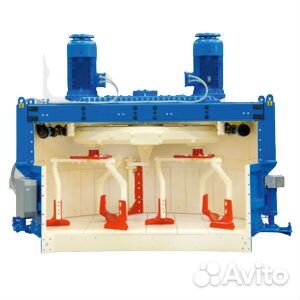 Планетарный противоточный смеситель sicoma MP 1875/1250