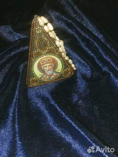 Подвеска. Икона триптих. Автомобильный