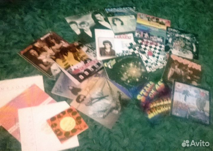 Виниловые советские пластинки