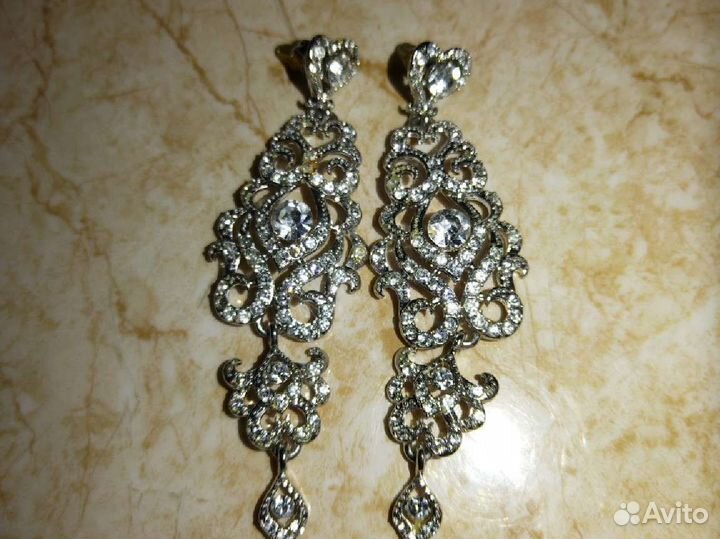 Колье, серьги и диадема, браслет