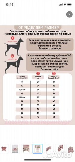 Комбинезон осенне/весенний для собаки
