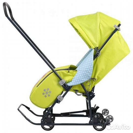 Санки коляска комбинированная Ника Disney Baby-1