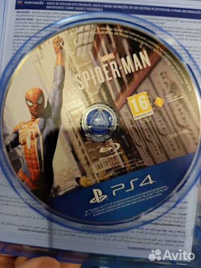 Диск человек паук 1 на Sony 4