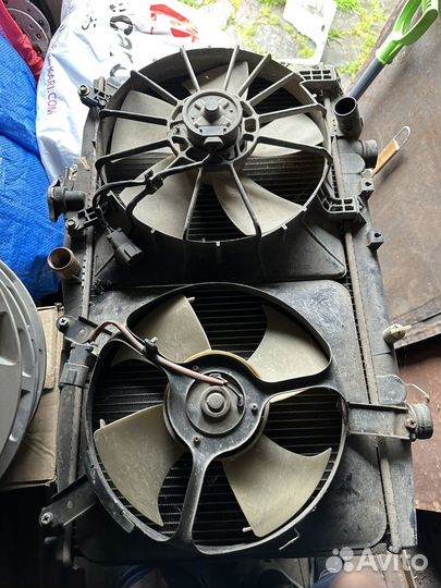 Радиатор в сборе Honda Accord Euro-r