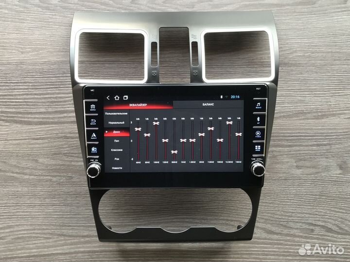 Магнитола Subaru Forester + физические кнопки