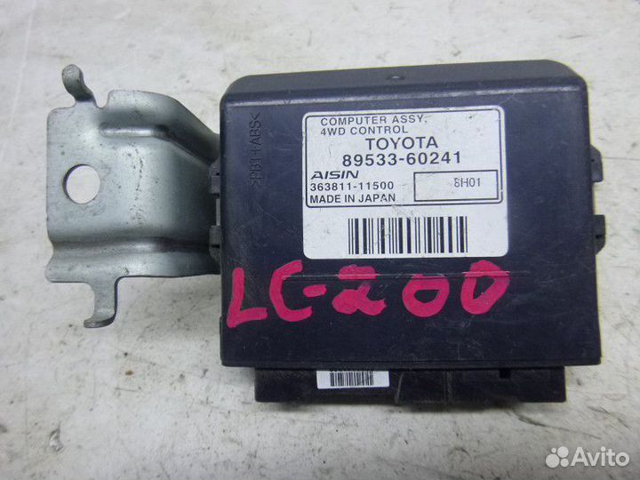 Блок электронный toyota land cruiser (200) 2008