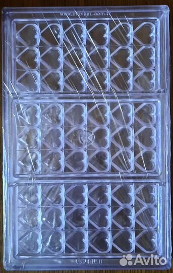 Поликарбонатная форма для шоколада