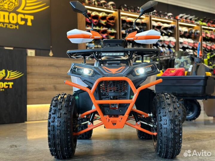 Квадроцикл Yacota vektor LUX 125 белый