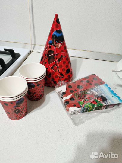 Леди баг набор посуда