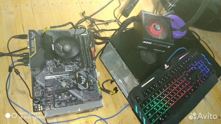 Материнская плата asus TUF B450 - PRO gaming