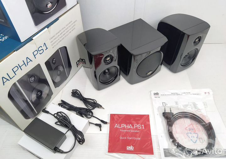 PSB Alpha PS1 - активные колонки новые