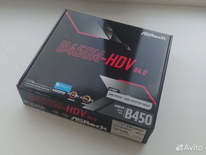 Материнская плата ASRock B450M-HDV