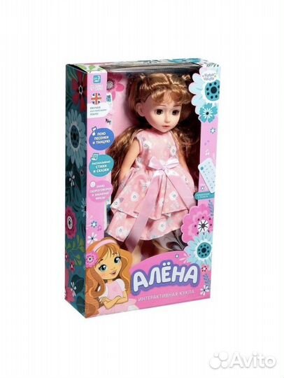 Интерактивная кукла Алена - танцует, поет