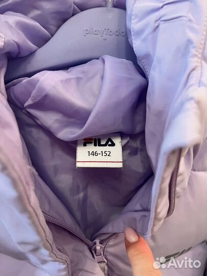 Пуховик зимний для девочки