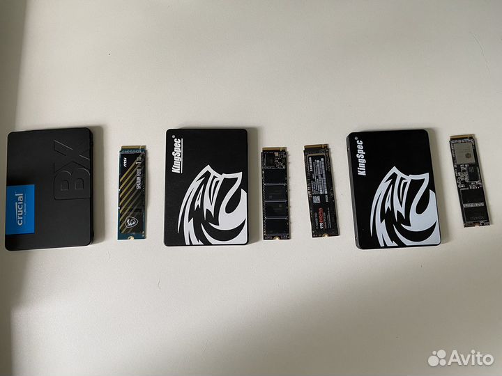 Ssd диски разные 256-1024gb