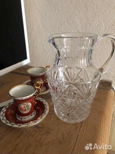 Интерьерный Хрустальный кувшин СССР