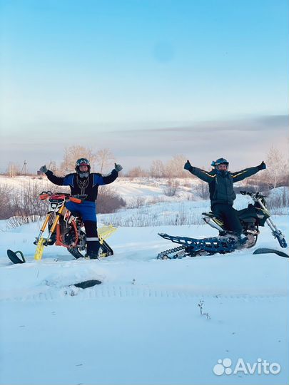 Комплект для сноубайка
